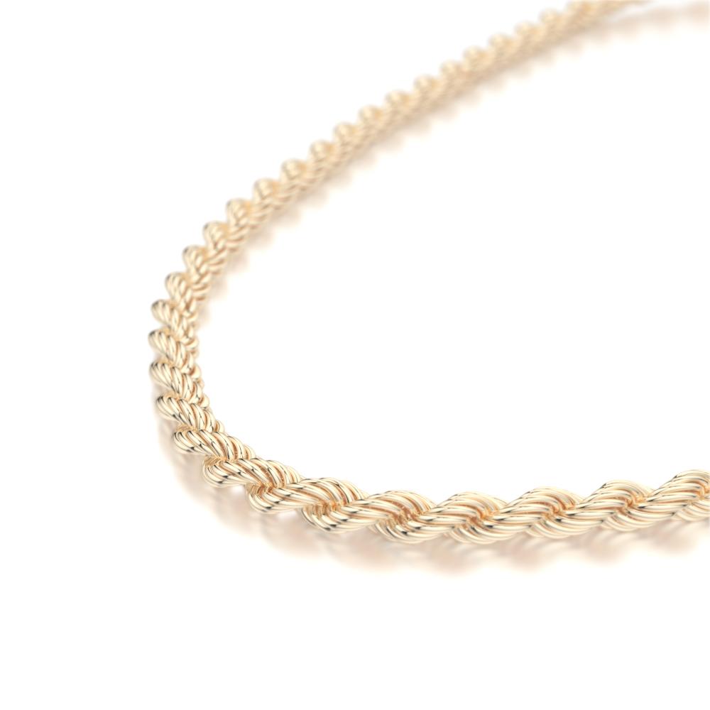 4mm rope chain - Gold - Counter Drip